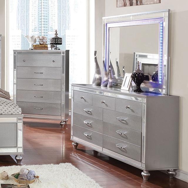 Brachium Silver Dresser - My Sweet Home Furniture (Queens, NY)
