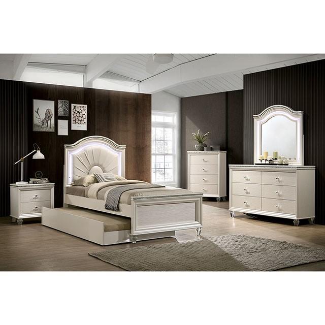 Allie Bed Beige & Pink - My Sweet Home Furniture (Queens, NY)