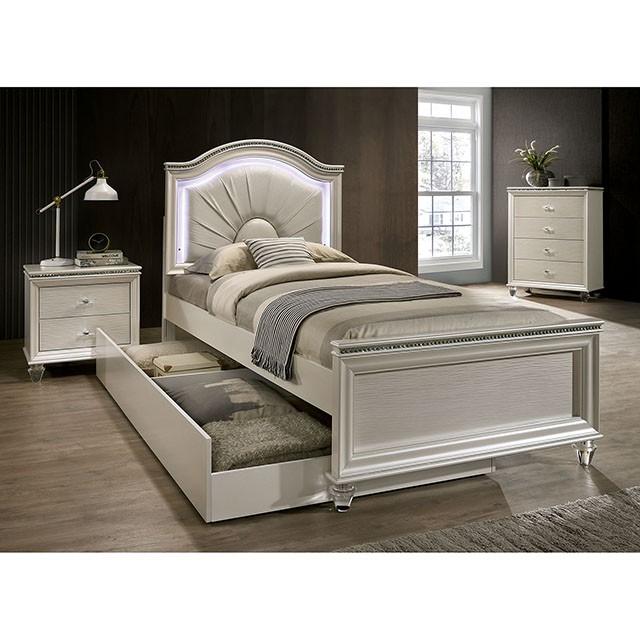 Allie Bed Beige & Pink - My Sweet Home Furniture (Queens, NY)