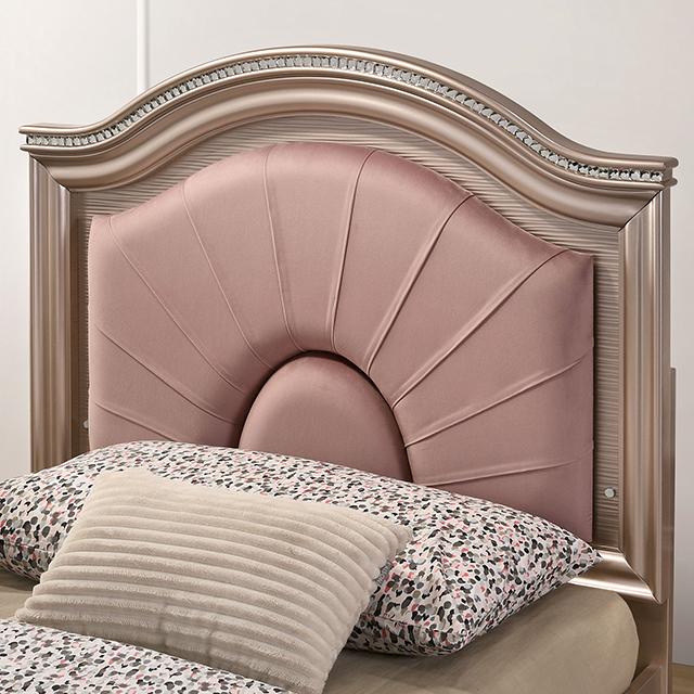 Allie Bed Beige & Pink - My Sweet Home Furniture (Queens, NY)