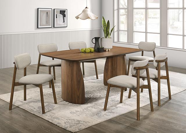 Alnwick 7 Pc Dining Table Set - My Sweet Home Furniture (Queens, NY)
