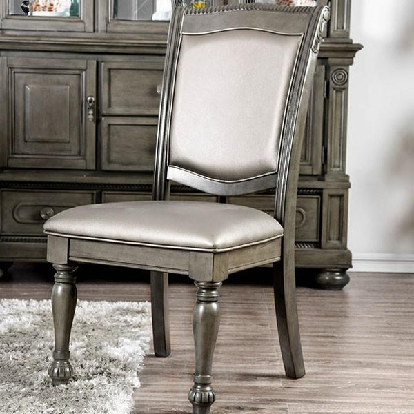 Alpena Gray Side Chair (2/CTN) - My Sweet Home Furniture (Queens, NY)