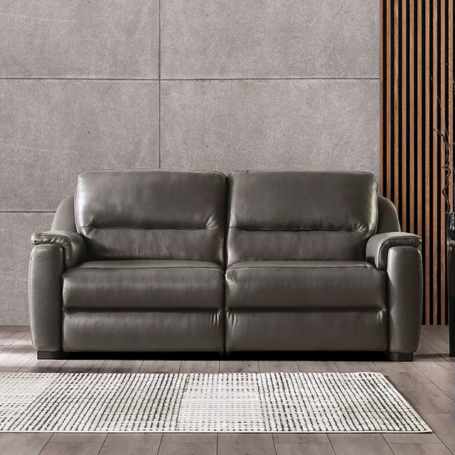 ALTAMURA Power Sofa, Gray & Beige - My Sweet Home Furniture (Queens, NY)