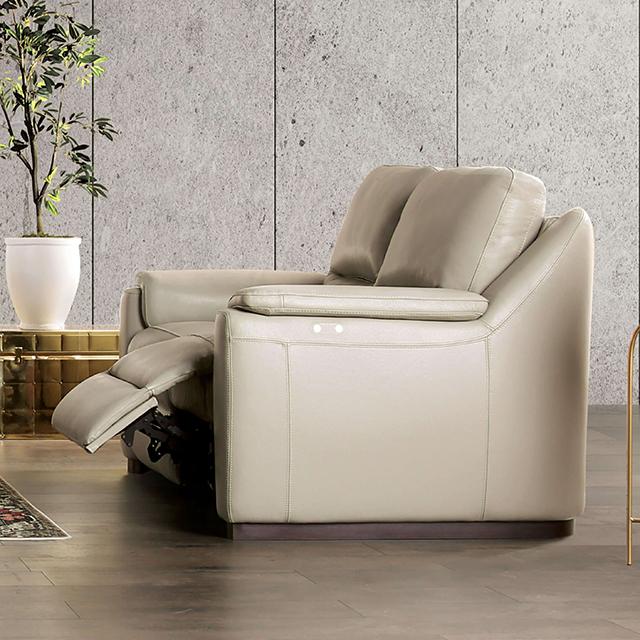 ALTAMURA Power Sofa, Gray & Beige - My Sweet Home Furniture (Queens, NY)