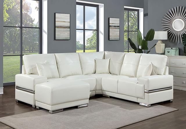 ALTHEA Sectional, White - My Sweet Home Furniture (Queens, NY)
