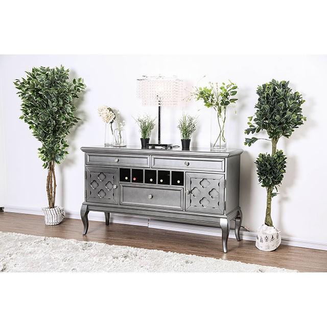 Amina Gray Server - My Sweet Home Furniture (Queens, NY)