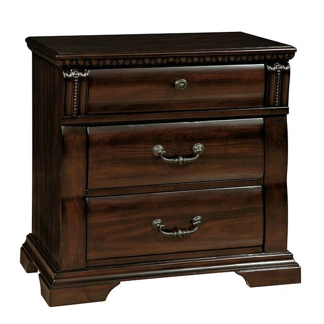 BURLEIGH Cherry Night Stand - My Sweet Home Furniture (Queens, NY)