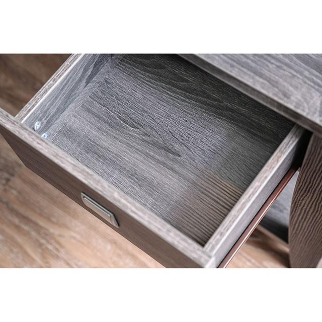 Amity Gray End Table - My Sweet Home Furniture (Queens, NY)