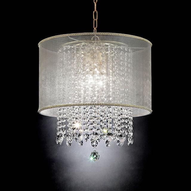 Ana Gold Ceiling, Floor & Table Lamp - My Sweet Home Furniture (Queens, NY)