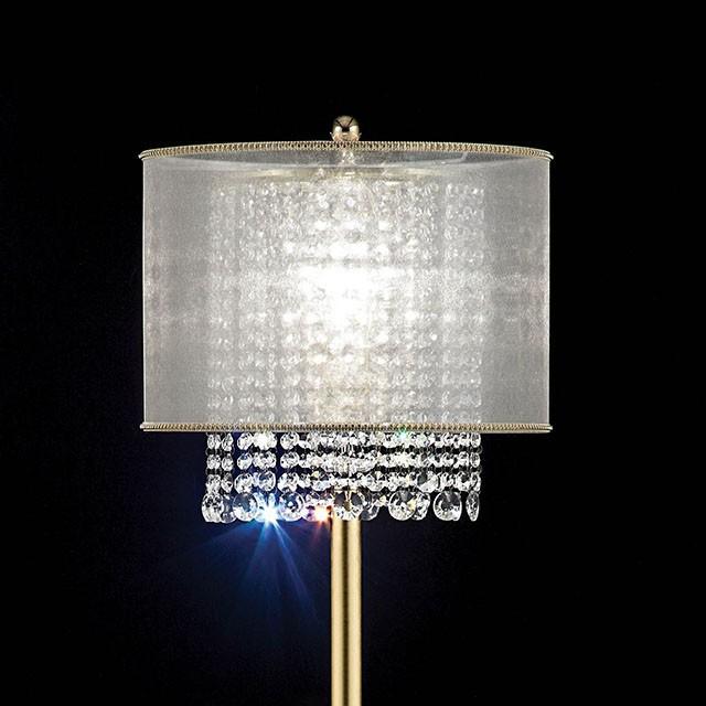 Ana Gold Ceiling, Floor & Table Lamp - My Sweet Home Furniture (Queens, NY)