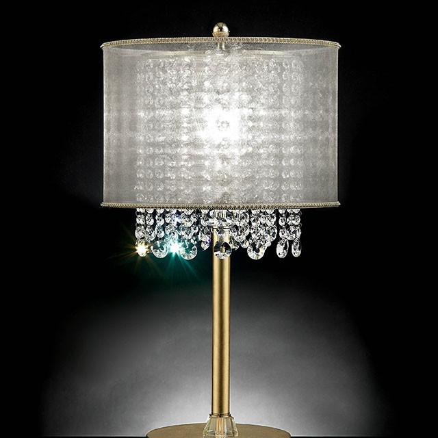Ana Gold Ceiling, Floor & Table Lamp - My Sweet Home Furniture (Queens, NY)