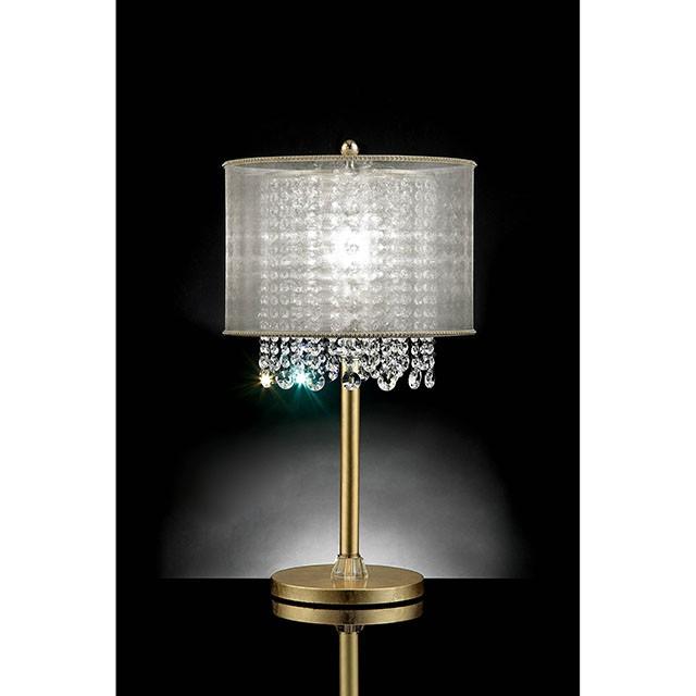 Ana Gold Ceiling, Floor & Table Lamp - My Sweet Home Furniture (Queens, NY)