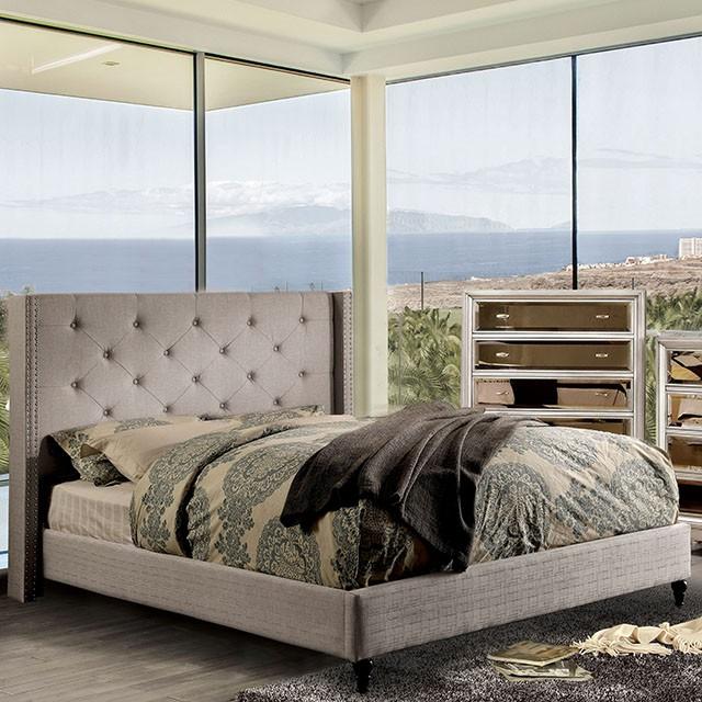Anabelle Bed Blue & Gray - My Sweet Home Furniture (Queens, NY)