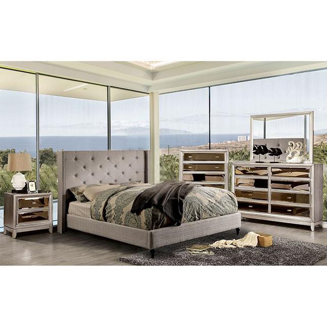Anabelle Bed Blue & Gray - My Sweet Home Furniture (Queens, NY)