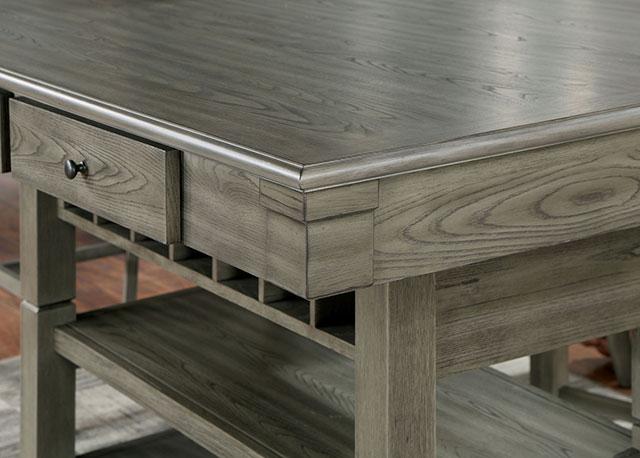 Anaya 7 Pc Counter Ht Table Set - My Sweet Home Furniture (Queens, NY)