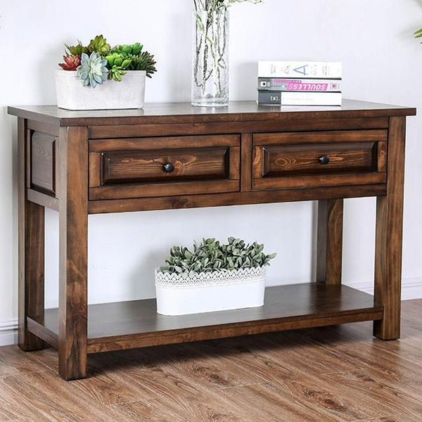Annabel Walnut Sofa Table - My Sweet Home Furniture (Queens, NY)