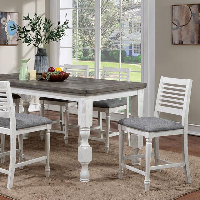 CALABRIA Counter Ht. Table - My Sweet Home Furniture (Queens, NY)