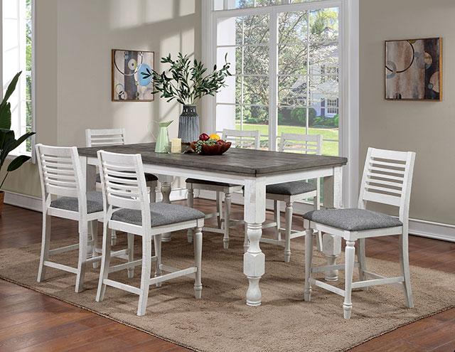 CALABRIA Counter Ht. Table - My Sweet Home Furniture (Queens, NY)