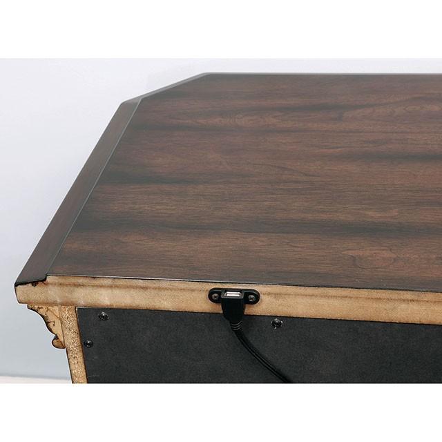 Calliope Espresso Night Stand - My Sweet Home Furniture (Queens, NY)