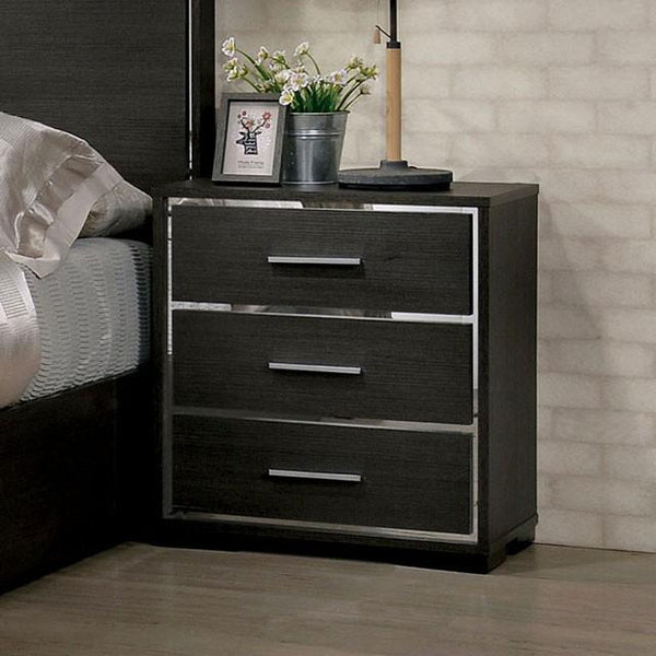 Camryn Warm Gray Night Stand - My Sweet Home Furniture (Queens, NY)