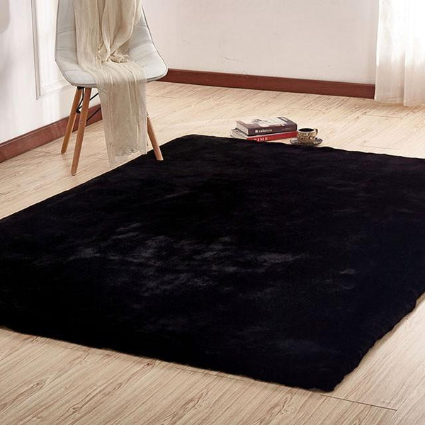 Caparica Black 5' X 7' Area Rug - My Sweet Home Furniture (Queens, NY)