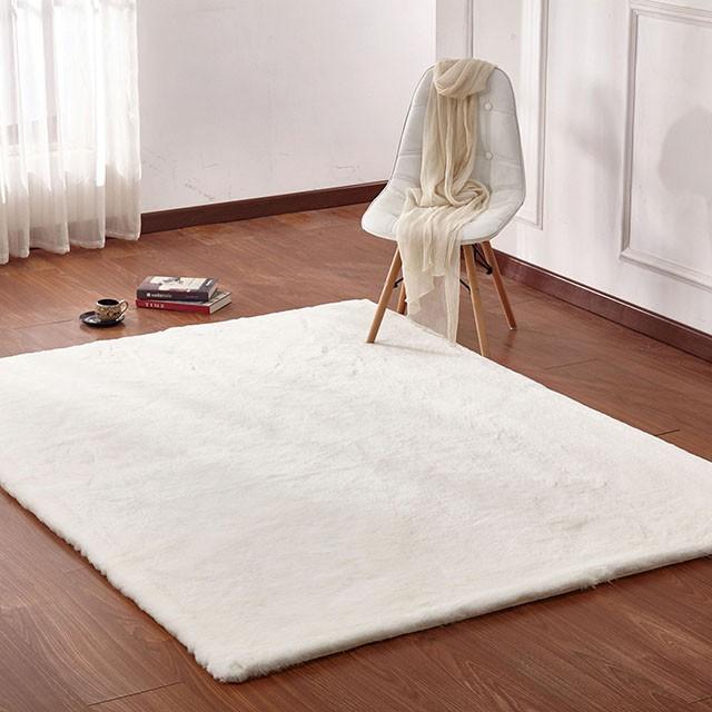 Caparica Off White 5' X 7' Area Rug - My Sweet Home Furniture (Queens, NY)