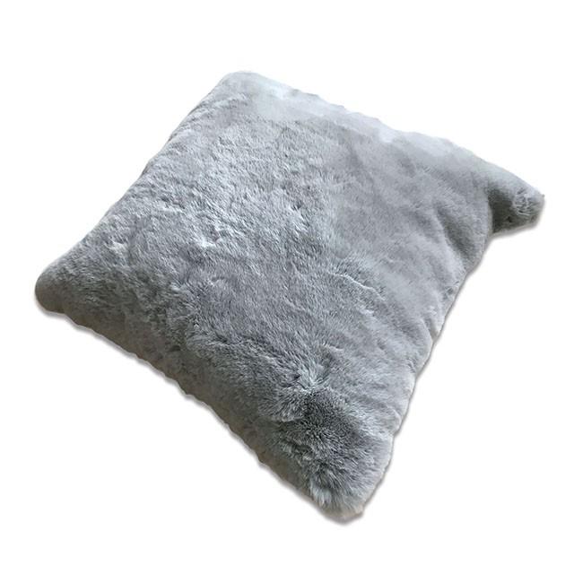 Caparica Silver 20" X 20" Pillow, Silver - My Sweet Home Furniture (Queens, NY)
