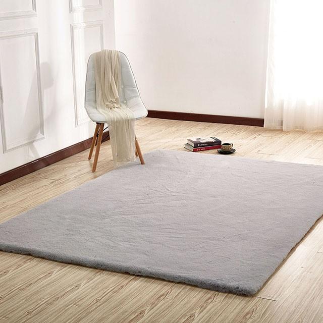 Caparica Silver 5' X 7' Area Rug - My Sweet Home Furniture (Queens, NY)