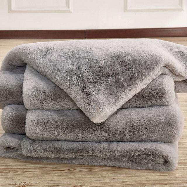 Caparica Silver 5' X 7' Area Rug - My Sweet Home Furniture (Queens, NY)
