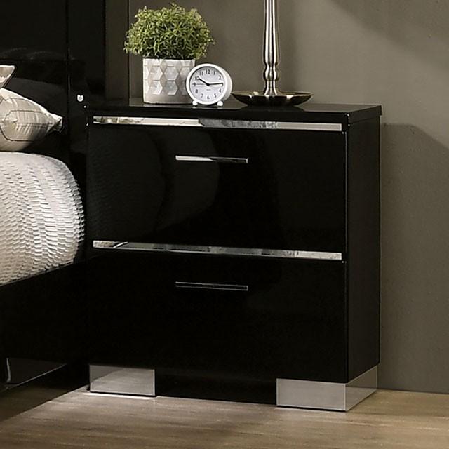 CARLIE Night Stand w/ USB Plug - My Sweet Home Furniture (Queens, NY)
