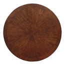 Carlisle Brown Cherry Round Dining Table - My Sweet Home Furniture (Queens, NY)