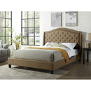 Carly Cal.King, E.King, Full, & Queen Bed Grey & Brown - My Sweet Home Furniture (Queens, NY)