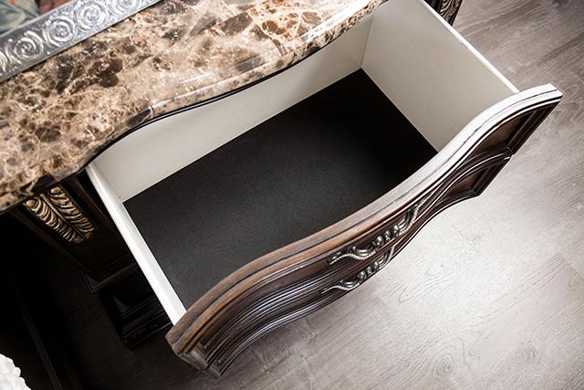 Aquilina Nightstand, USB - My Sweet Home Furniture (Queens, NY)