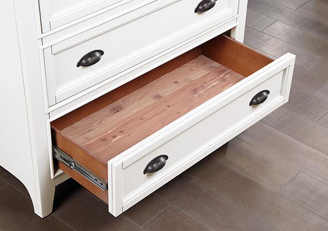 CASTILE Chest, White - My Sweet Home Furniture (Queens, NY)