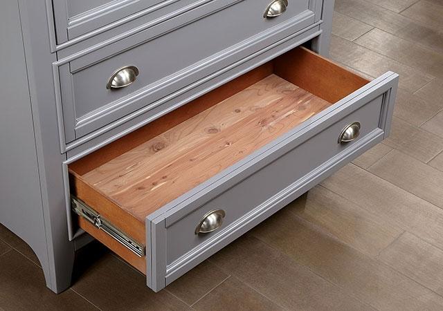 CASTLILE Chest, Gray - My Sweet Home Furniture (Queens, NY)
