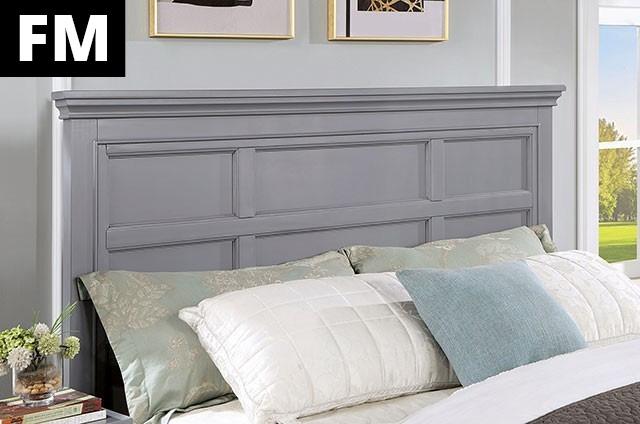 Castlile Bed Grey - My Sweet Home Furniture (Queens, NY)