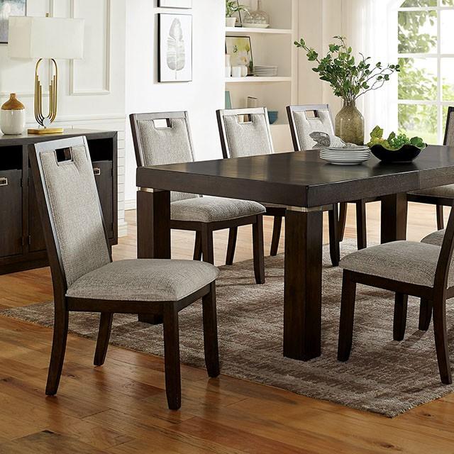 CATERINA Dining Table w/ 1 x 18" Leaf - My Sweet Home Furniture (Queens, NY)