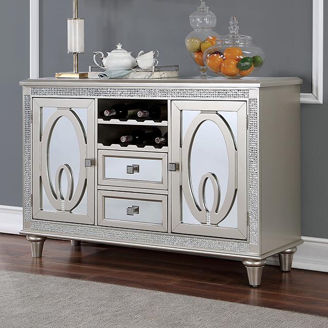 CATHALINA Server, Silver - My Sweet Home Furniture (Queens, NY)