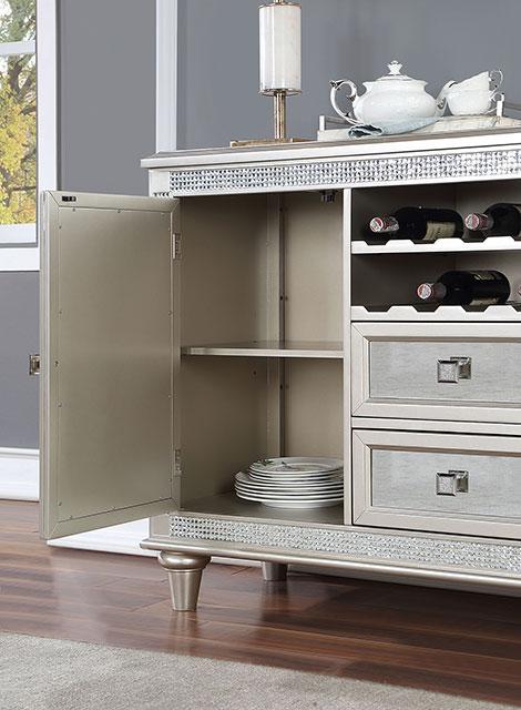 CATHALINA Server, Silver - My Sweet Home Furniture (Queens, NY)