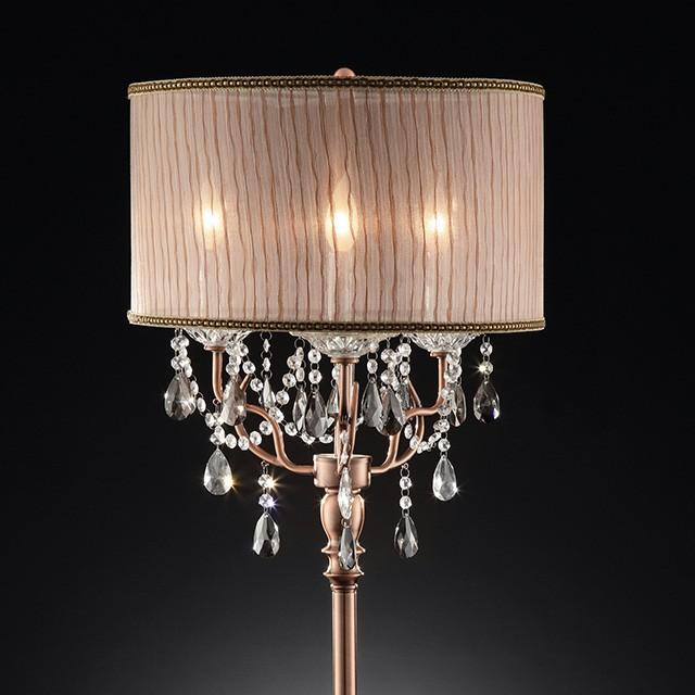 CECELIA Floor Lamp, Hanging Crystal - My Sweet Home Furniture (Queens, NY)