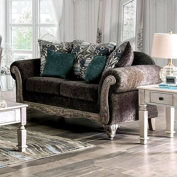 Cerise Love Seat - My Sweet Home Furniture (Queens, NY)