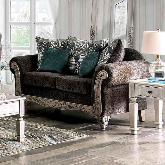 Cerise Love Seat - My Sweet Home Furniture (Queens, NY)