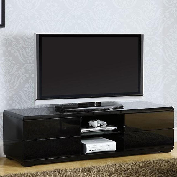 Cerro Black 59" TV Console, Black - My Sweet Home Furniture (Queens, NY)
