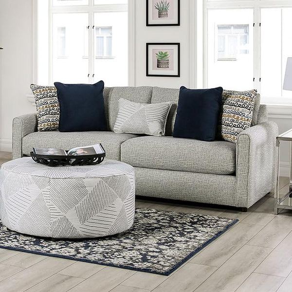CHANCERY Sofa, Gray/Navy - My Sweet Home Furniture (Queens, NY)