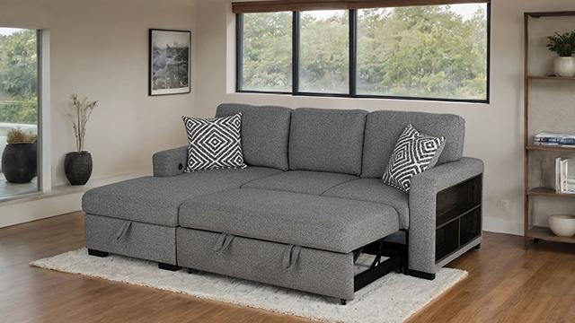Chatham Sectional Gray - My Sweet Home Furniture (Queens, NY)