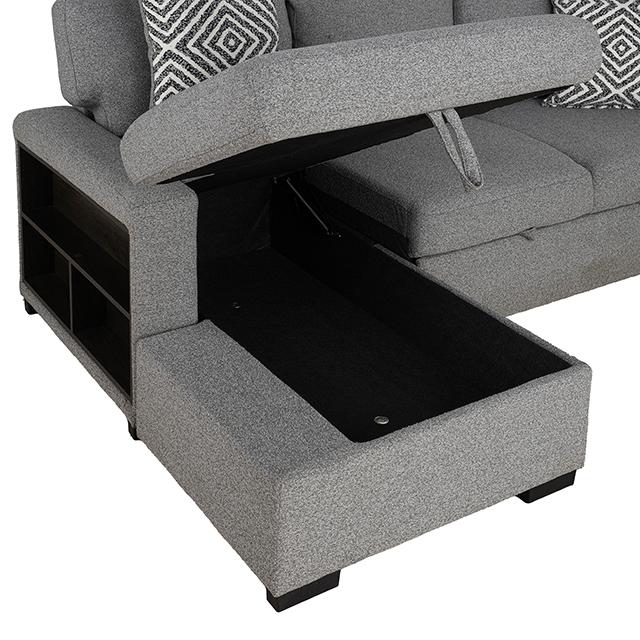 Chatham Sectional Gray - My Sweet Home Furniture (Queens, NY)
