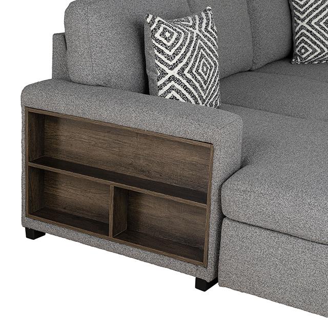 Chatham Sectional Gray - My Sweet Home Furniture (Queens, NY)