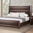 Chemnitz Bed Espresso & White
