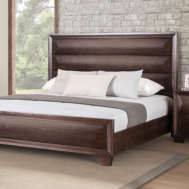 Chemnitz Bed Espresso & White - My Sweet Home Furniture (Queens, NY)