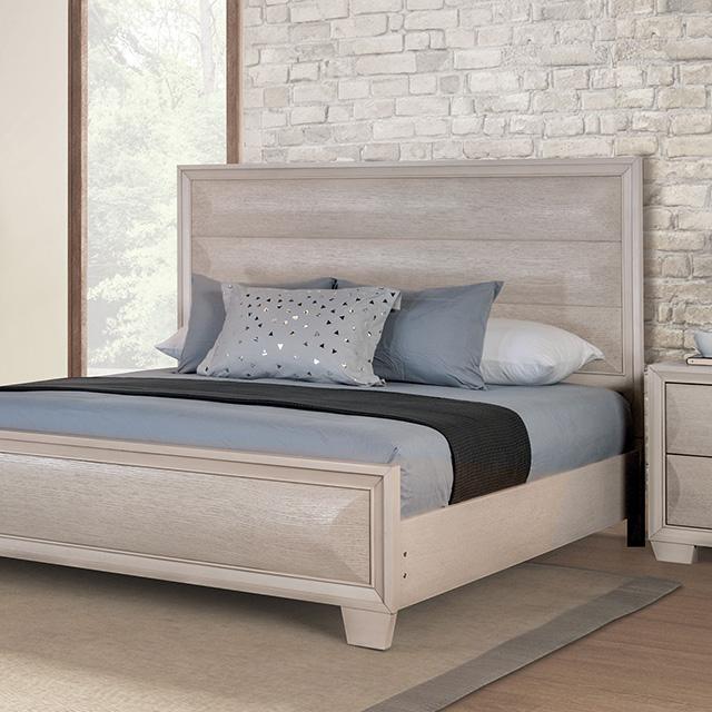 Chemnitz Bed Espresso & White - My Sweet Home Furniture (Queens, NY)